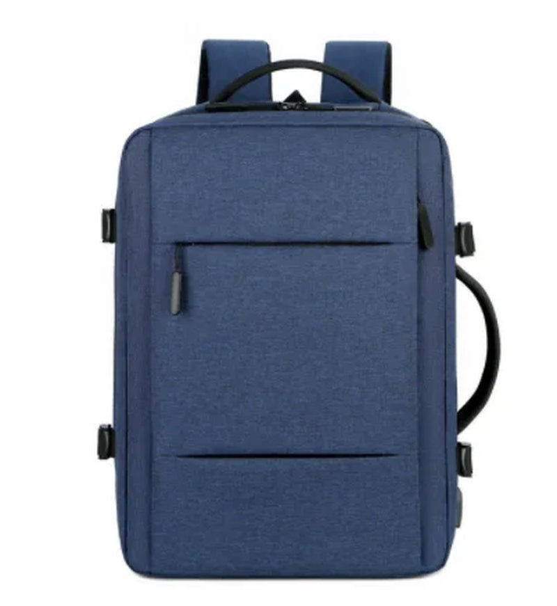 Men Large Capacity Backpack USB Charging Male Laptop Bagpack Waterproof Business Travel Back Pack Luggage Bag Mochila