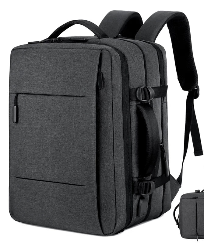 Men Large Capacity Backpack USB Charging Male Laptop Bagpack Waterproof Business Travel Back Pack Luggage Bag Mochila