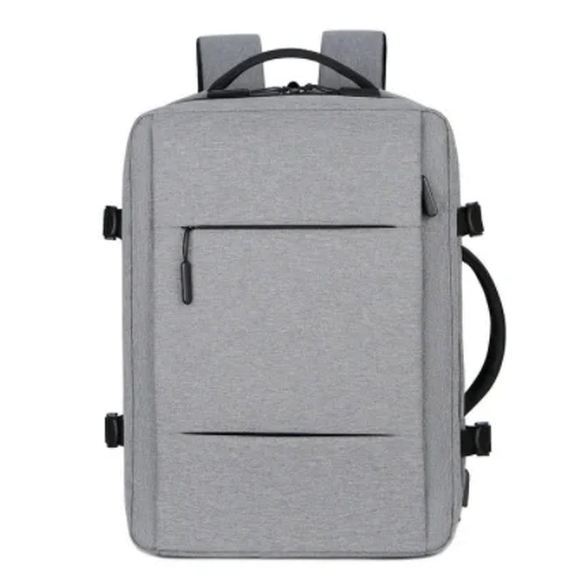 Men Large Capacity Backpack USB Charging Male Laptop Bagpack Waterproof Business Travel Back Pack Luggage Bag Mochila