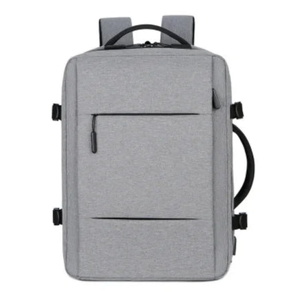 Men Large Capacity Backpack USB Charging Male Laptop Bagpack Waterproof Business Travel Back Pack Luggage Bag Mochila